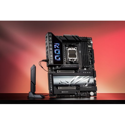 Материнcька плата ASUS ROG CROSSHAIR X870E HERO sAM5 X870E 4xDDR5 M.2 HDMI WiFi BT ATX (90MB1IE0-M0EAY0) Материнcька плата ASUS ROG CROSSHAIR X870E HERO sAM5 X870E 4xDDR5 M.2 HDMI WiFi BT ATX (90MB1IE0-M0EAY0)