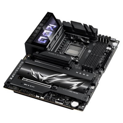 Материнcька плата ASUS ROG CROSSHAIR X870E HERO sAM5 X870E 4xDDR5 M.2 HDMI WiFi BT ATX (90MB1IE0-M0EAY0) Материнcька плата ASUS ROG CROSSHAIR X870E HERO sAM5 X870E 4xDDR5 M.2 HDMI WiFi BT ATX (90MB1IE0-M0EAY0)