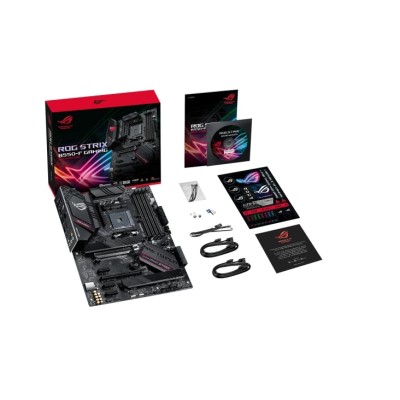 Материнcька плата ASUS ROG STRIX B550-F GAMING sAM4 B550 4xDDR4 M.2 HDMI DP ATX (90MB14S0-M0EAY0) Материнcька плата ASUS ROG STRIX B550-F GAMING sAM4 B550 4xDDR4 M.2 HDMI DP ATX (90MB14S0-M0EAY0)