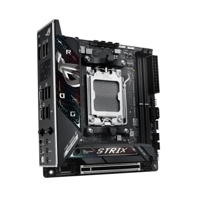 Материнcька плата ASUS ROG STRIX B850-I GAMING WIFI sAM5 B850 2xDDR5 M.2 HDMI USB Type-C WiFi BT mITX (90MB1K30-M0EAY0)