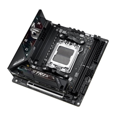 Материнcька плата ASUS ROG STRIX B850-I GAMING WIFI sAM5 B850 2xDDR5 M.2 HDMI USB Type-C WiFi BT mITX (90MB1K30-M0EAY0)