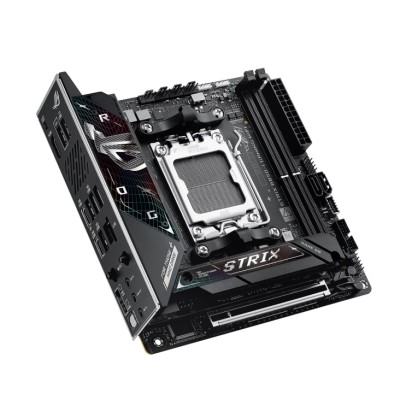 Материнcька плата ASUS ROG STRIX B850-I GAMING WIFI sAM5 B850 2xDDR5 M.2 HDMI USB Type-C WiFi BT mITX (90MB1K30-M0EAY0)