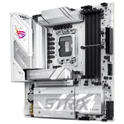 Материнcька плата ASUS ROG STRIX B860-G GAMING WIFI s1851 B860 4xDDR5 M.2 DP HDMI USB Type-C Wi-Fi BT mATX білий (90MB1JF0-M0EAY Материнcька плата ASUS ROG STRIX B860-G GAMING WIFI s1851 B860 4xDDR5 M.2 DP HDMI USB Type-C Wi-Fi BT mATX білий (90MB1JF0-M0EAY