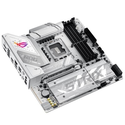 Материнcька плата ASUS ROG STRIX B860-G GAMING WIFI s1851 B860 4xDDR5 M.2 DP HDMI USB Type-C Wi-Fi BT mATX білий (90MB1JF0-M0EAY Материнcька плата ASUS ROG STRIX B860-G GAMING WIFI s1851 B860 4xDDR5 M.2 DP HDMI USB Type-C Wi-Fi BT mATX білий (90MB1JF0-M0EAY