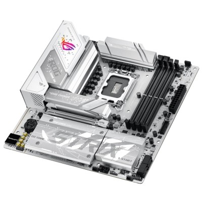 Материнcька плата ASUS ROG STRIX B860-G GAMING WIFI s1851 B860 4xDDR5 M.2 DP HDMI USB Type-C Wi-Fi BT mATX білий (90MB1JF0-M0EAY Материнcька плата ASUS ROG STRIX B860-G GAMING WIFI s1851 B860 4xDDR5 M.2 DP HDMI USB Type-C Wi-Fi BT mATX білий (90MB1JF0-M0EAY
