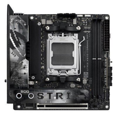 Материнcька плата ASUS ROG STRIX X870-I GAMING WIFI sAM5 X870 2xDDR5 M.2 HDMI WiFi BT mITX (90MB1IW0-M0EAY0) Материнcька плата ASUS ROG STRIX X870-I GAMING WIFI sAM5 X870 2xDDR5 M.2 HDMI WiFi BT mITX (90MB1IW0-M0EAY0)