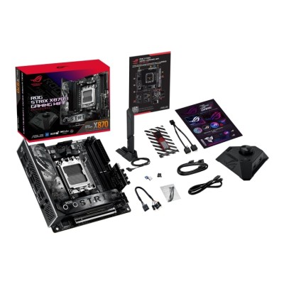 Материнcька плата ASUS ROG STRIX X870-I GAMING WIFI sAM5 X870 2xDDR5 M.2 HDMI WiFi BT mITX (90MB1IW0-M0EAY0) Материнcька плата ASUS ROG STRIX X870-I GAMING WIFI sAM5 X870 2xDDR5 M.2 HDMI WiFi BT mITX (90MB1IW0-M0EAY0)