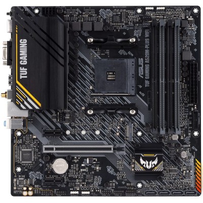 Материнcька плата ASUS TUF GAMING A520M-PLUS WIFI sAM4 A520 4xDDR4 HDMI DVI D-Sub Wi-Fi BT mATX (90MB17F0-M0EAY0) Материнcька плата ASUS TUF GAMING A520M-PLUS WIFI sAM4 A520 4xDDR4 HDMI DVI D-Sub Wi-Fi BT mATX (90MB17F0-M0EAY0)