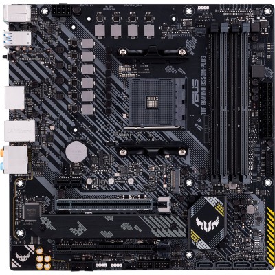 Материнcька плата ASUS TUF GAMING B550M-PLUS sAM4 B550 4xDDR4 M.2 HDMI DP mATX (90MB14A0-M0EAY0)