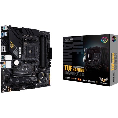 Материнcька плата ASUS TUF GAMING B550M-PLUS sAM4 B550 4xDDR4 M.2 HDMI DP mATX (90MB14A0-M0EAY0)