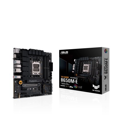 Материнcька плата ASUS TUF GAMING B650M-E sAM5 B650 2xDDR5 M.2 HDMI DP mATX (90MB1FU0-M0EAY0) Материнcька плата ASUS TUF GAMING B650M-E sAM5 B650 2xDDR5 M.2 HDMI DP mATX (90MB1FU0-M0EAY0)