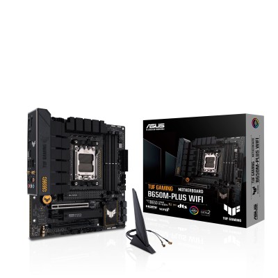 Материнcька плата ASUS TUF GAMING B650M-E WIFI sAM5 B650 2xDDR5 M.2 HDMI DP Wi-Fi BT mATX (90MB1FV0-M0EAY0) Материнcька плата ASUS TUF GAMING B650M-E WIFI sAM5 B650 2xDDR5 M.2 HDMI DP Wi-Fi BT mATX (90MB1FV0-M0EAY0)
