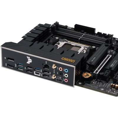 Материнcька плата ASUS TUF GAMING B650M-PLUS WIFI sAM5 B650 4xDDR5 M.2 HDMI DP WiFi BT mATX (90MB1BF0-M0EAY0)