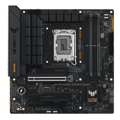 Материнcька плата ASUS TUF GAMING B760M-PLUS s1700 B760 4xDDR5 M.2 HDMI DP mATX (90MB1ES0-M1EAY0) Материнcька плата ASUS TUF GAMING B760M-PLUS s1700 B760 4xDDR5 M.2 HDMI DP mATX (90MB1ES0-M1EAY0)