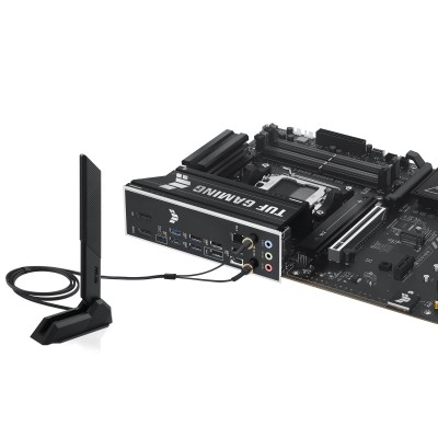Материнcька плата ASUS TUF GAMING B850-E WIFI sAM5 B850 4xDDR5 M.2 HDMI DP WiFi BT ATX (90MB1L20-M0EAY0) Материнcька плата ASUS TUF GAMING B850-E WIFI sAM5 B850 4xDDR5 M.2 HDMI DP WiFi BT ATX (90MB1L20-M0EAY0)