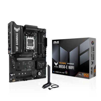 Материнcька плата ASUS TUF GAMING B850-E WIFI sAM5 B850 4xDDR5 M.2 HDMI DP WiFi BT ATX (90MB1L20-M0EAY0) Материнcька плата ASUS TUF GAMING B850-E WIFI sAM5 B850 4xDDR5 M.2 HDMI DP WiFi BT ATX (90MB1L20-M0EAY0)