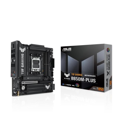 Материнcька плата ASUS TUF GAMING B850M-PLUS sAM5 B850 4xDDR5 M.2 HDMI DP mATX (90MB1IX0-M0EAY0) Материнcька плата ASUS TUF GAMING B850M-PLUS sAM5 B850 4xDDR5 M.2 HDMI DP mATX (90MB1IX0-M0EAY0)