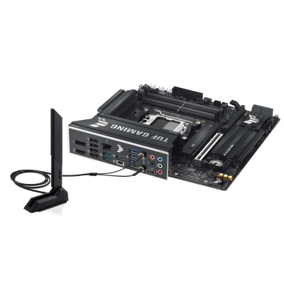 Материнcька плата ASUS TUF GAMING B850M-PLUS WIFI sAM5 B850 4xDDR5 M.2 HDMI DP Wi-Fi BT mATX (90MB1IY0-M0EAY0) Материнcька плата ASUS TUF GAMING B850M-PLUS WIFI sAM5 B850 4xDDR5 M.2 HDMI DP Wi-Fi BT mATX (90MB1IY0-M0EAY0)