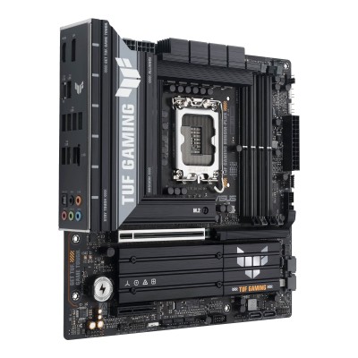 Материнcька плата ASUS TUF GAMING B860M-PLUS s1851 B860 4xDDR5 M.2 DP HDMI USB Type-C mATX (90MB1JW0-M0EAY0) Материнcька плата ASUS TUF GAMING B860M-PLUS s1851 B860 4xDDR5 M.2 DP HDMI USB Type-C mATX (90MB1JW0-M0EAY0)