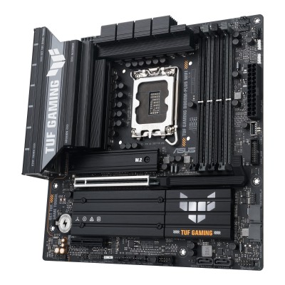 Материнcька плата ASUS TUF GAMING B860M-PLUS WIFI s1851 B860 4xDDR5 M.2 DP HDMI USB Type-C Wi-Fi BT mATX (90MB1JV0-M0EAY0) Материнcька плата ASUS TUF GAMING B860M-PLUS WIFI s1851 B860 4xDDR5 M.2 DP HDMI USB Type-C Wi-Fi BT mATX (90MB1JV0-M0EAY0)