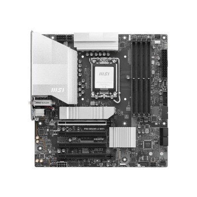 Материнcька плата MSI PRO B860M-A WIFI s1851 B860 4xDDR5 M.2 HDMI DP WiFi BT mATX (911-7E42-002)