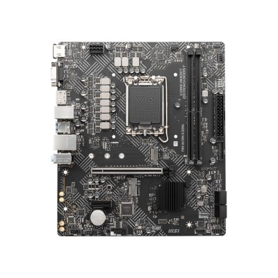 Материнcька плата MSI PRO H610M-G DDR4 s1700 H610 2xDDR4 M.2 HDMI DP D-Sub mATX (911-7D46-221)