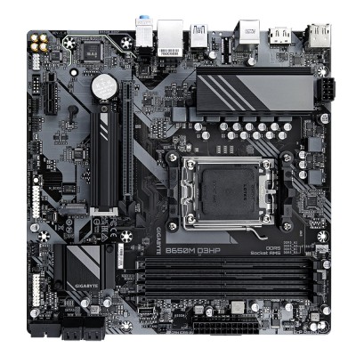 Материнська плата GIGABYTE B650M D3HP sAM5 B650 4xDDR5 M.2 HDMI DVI mATX (B650M_D3HP) Материнська плата GIGABYTE B650M D3HP sAM5 B650 4xDDR5 M.2 HDMI DVI mATX (B650M_D3HP)