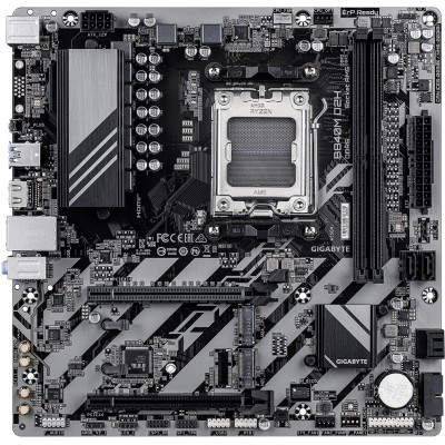 Материнська плата GIGABYTE B840M D2H sAM5 B840 2xDDR5 M.2 HDMI mATX (B840M_D2H) Материнська плата GIGABYTE B840M D2H sAM5 B840 2xDDR5 M.2 HDMI mATX (B840M_D2H)
