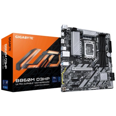 Материнська плата GIGABYTE B860M D3HP sAM5 B860 4xDDR5 M.2 HDMI DP mATX (B860M_D3HP) Материнська плата GIGABYTE B860M D3HP sAM5 B860 4xDDR5 M.2 HDMI DP mATX (B860M_D3HP)