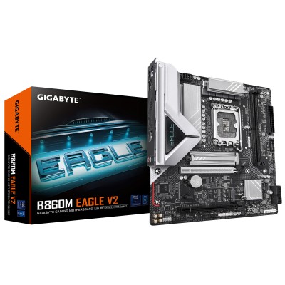 Материнська плата GIGABYTE B860M EAGLE V2 s1851 B860 2xDDR5 M.2 HDMI DP mATX (B860M_EAGLE_V2) Материнська плата GIGABYTE B860M EAGLE V2 s1851 B860 2xDDR5 M.2 HDMI DP mATX (B860M_EAGLE_V2)