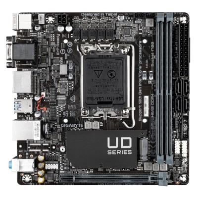 Материнська плата GIGABYTE H610I s1700 H610 2xDDR5 M.2 HDMI D-Sub ATX Материнська плата GIGABYTE H610I s1700 H610 2xDDR5 M.2 HDMI D-Sub ATX