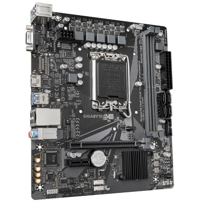 Материнська плата GIGABYTE H610M H V3 DDR4 s1700 H610 2xDDR4 HDMI D-Sub mATX (H610M_H_V3_DDR4) Материнська плата GIGABYTE H610M H V3 DDR4 s1700 H610 2xDDR4 HDMI D-Sub mATX (H610M_H_V3_DDR4)