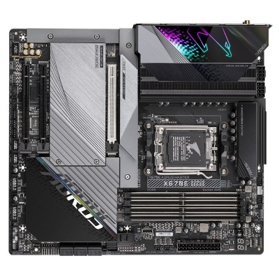 Материнська плата GIGABYTE X670E AORUS MASTER sAM5 X670 4xDDR5 M.2 HDMI DP Wi-Fi BT mATX (X670E_AORUS_MASTER)