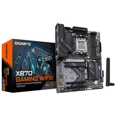 Материнська плата GIGABYTE X870 GAMING WF6 sAM5 X870 sAM5 X870 4xDDR5 M.2 HDMI D-Sub ATX (X870_GAMING_WF6) Материнська плата GIGABYTE X870 GAMING WF6 sAM5 X870 sAM5 X870 4xDDR5 M.2 HDMI D-Sub ATX (X870_GAMING_WF6)