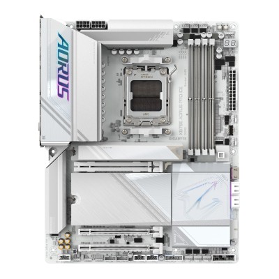 Материнська плата GIGABYTE X870E AORUS PRO ICE sAM5 X870 4xDDR5 M.2 HDMI Wi-Fi BT ATX (X870E_AORUS_PRO_ICE) Материнська плата GIGABYTE X870E AORUS PRO ICE sAM5 X870 4xDDR5 M.2 HDMI Wi-Fi BT ATX (X870E_AORUS_PRO_ICE)