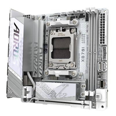 Материнська плата GIGABYTE X870I AORUS PRO ICE sAM5 X870I AORUS PRO ICE 2xDDR5 M.2 Wi-Fi BT HDMI Type-C ATX (X870I_AORUS_PRO_ICE Материнська плата GIGABYTE X870I AORUS PRO ICE sAM5 X870I AORUS PRO ICE 2xDDR5 M.2 Wi-Fi BT HDMI Type-C ATX (X870I_AORUS_PRO_ICE
