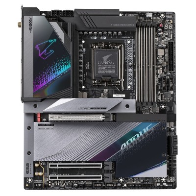 Материнська плата GIGABYTE Z790 AORUS MASTER s1700 Z790 4xDDR5 M.2 DP Wi-Fi BT EATX (Z790_AORUS_MASTER) Материнська плата GIGABYTE Z790 AORUS MASTER s1700 Z790 4xDDR5 M.2 DP Wi-Fi BT EATX (Z790_AORUS_MASTER)