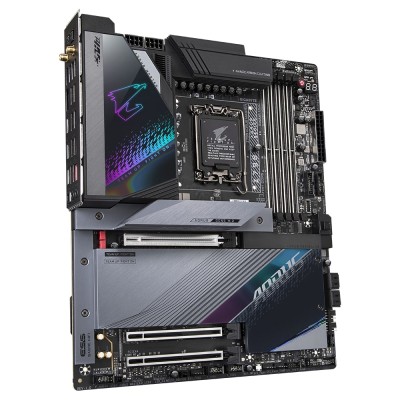 Материнська плата GIGABYTE Z790 AORUS MASTER s1700 Z790 4xDDR5 M.2 DP Wi-Fi BT EATX (Z790_AORUS_MASTER) Материнська плата GIGABYTE Z790 AORUS MASTER s1700 Z790 4xDDR5 M.2 DP Wi-Fi BT EATX (Z790_AORUS_MASTER)