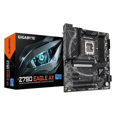Материнська плата GIGABYTE Z790 EAGLE AX s1700 Z790 4xDDR5 M.2 HDMI DP Wi-Fi ATX (Z790_EAGLE_AX) Материнська плата GIGABYTE Z790 EAGLE AX s1700 Z790 4xDDR5 M.2 HDMI DP Wi-Fi ATX (Z790_EAGLE_AX)