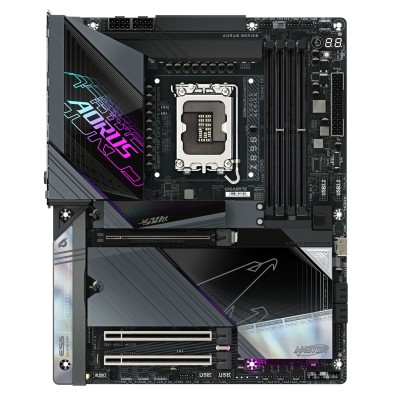 Материнська плата GIGABYTE Z890 AORUS MASTER s1851 Z890 4xDDR5 M.2 USB Type-C Wi-Fi BT ATX (Z890_AORUS_MASTER) Материнська плата GIGABYTE Z890 AORUS MASTER s1851 Z890 4xDDR5 M.2 USB Type-C Wi-Fi BT ATX (Z890_AORUS_MASTER)