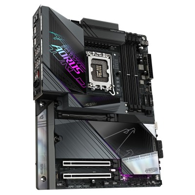 Материнська плата GIGABYTE Z890 AORUS MASTER s1851 Z890 4xDDR5 M.2 USB Type-C Wi-Fi BT ATX (Z890_AORUS_MASTER) Материнська плата GIGABYTE Z890 AORUS MASTER s1851 Z890 4xDDR5 M.2 USB Type-C Wi-Fi BT ATX (Z890_AORUS_MASTER)