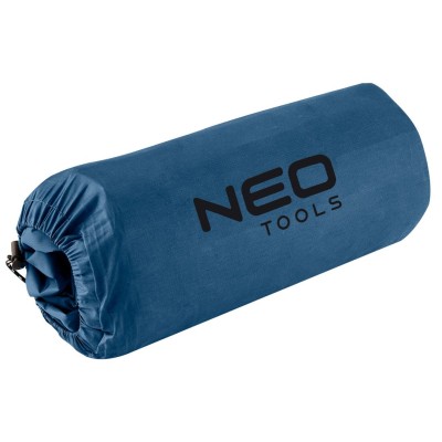 Матрац надувний Neo Tools, 5х60х190см, до 150кг, водостійкий, вбудована насосна система, 0.586кг, чохол