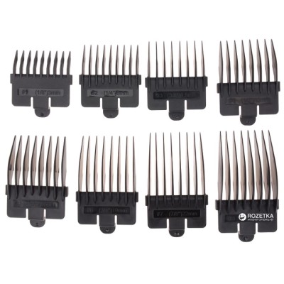 Машинка для стриження Babyliss, від мережі, насадок-8, сталь, синій (E695E) Машинка для стриження Babyliss, від мережі, насадок-8, сталь, синій (E695E)