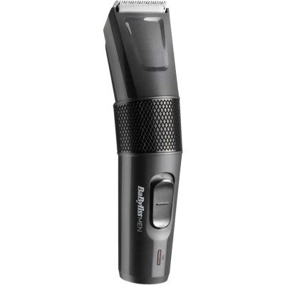 Машинка для стриження Babyliss, мережа+акум., вібраційний мотор, насадок-1, кейс, сталь, сірий (E786E) Машинка для стриження Babyliss, мережа+акум., вібраційний мотор, насадок-1, кейс, сталь, сірий (E786E)