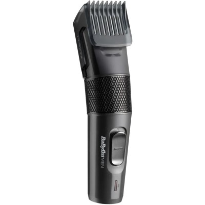 Машинка для стриження Babyliss, мережа+акум., вібраційний мотор, насадок-1, кейс, сталь, сірий (E786E) Машинка для стриження Babyliss, мережа+акум., вібраційний мотор, насадок-1, кейс, сталь, сірий (E786E)