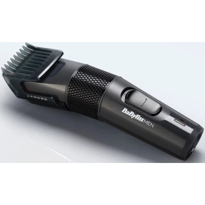 Машинка для стриження Babyliss, мережа+акум., вібраційний мотор, насадок-1, кейс, сталь, сірий (E786E) Машинка для стриження Babyliss, мережа+акум., вібраційний мотор, насадок-1, кейс, сталь, сірий (E786E)