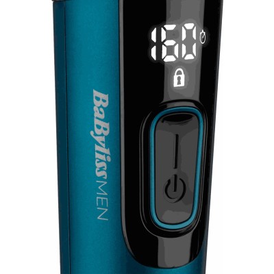Машинка для стриження Babyliss, мережа+акум., вібраційний мотор, насадок-1, кейс, титан.напил., синій (E990E) Машинка для стриження Babyliss, мережа+акум., вібраційний мотор, насадок-1, кейс, титан.напил., синій (E990E)