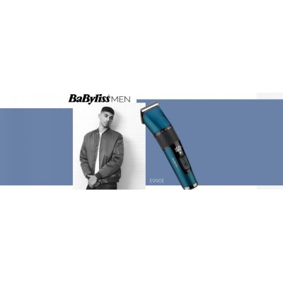 Машинка для стриження Babyliss, мережа+акум., вібраційний мотор, насадок-1, кейс, титан.напил., синій (E990E) Машинка для стриження Babyliss, мережа+акум., вібраційний мотор, насадок-1, кейс, титан.напил., синій (E990E)