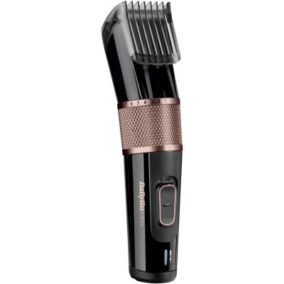 Машинка для стриження Babyliss, мережа+акум., вібраційний мотор, насадок-1, сталь, чорно-коричневий (E974E) Машинка для стриження Babyliss, мережа+акум., вібраційний мотор, насадок-1, сталь, чорно-коричневий (E974E)