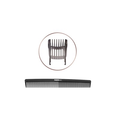 Машинка для стриження Babyliss, мережа+акум., вібраційний мотор, насадок-1, сталь, чорно-коричневий (E974E) Машинка для стриження Babyliss, мережа+акум., вібраційний мотор, насадок-1, сталь, чорно-коричневий (E974E)